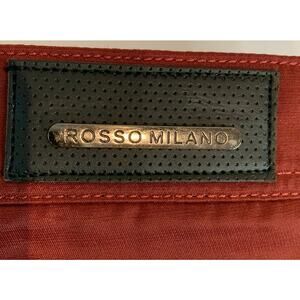 Rosso Milano Burgundy Pants W 42 L 32 Style# RMD61
